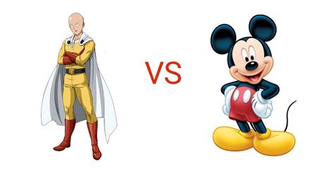 Mugen Saitama Vs Mickey Mouse Youtube