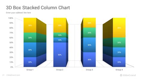 3D Charts PowerPoint Template Designs - SlideGrand