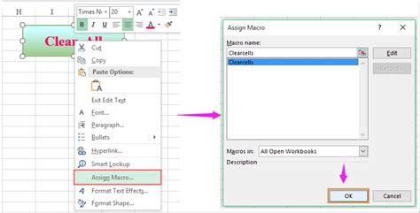 How To Apply A Button To Clear Specific Cells In Excel