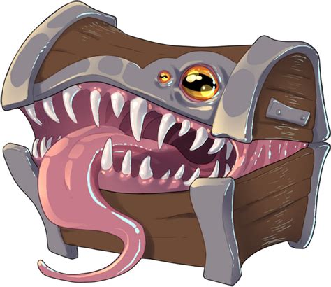 Mimic Chest By Kimmikeos On Deviantart