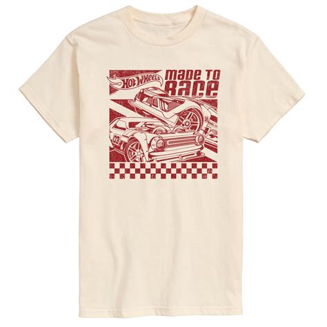 Hot Wheels Made To Race Men S Short Sleeve T Shirt Walmart