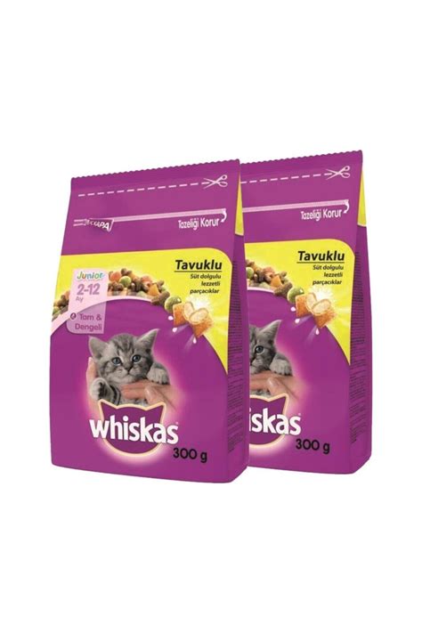 Whiskas Whıskas Kuru Mama 300gr Yavru Tavuklu X2 Fiyatı Yorumları