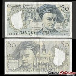 FRANCE Billet De 50 Francs QUENTIN DE LA TOUR 1989