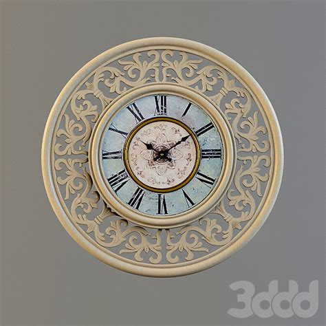 Часы - Часы - 3D Модель