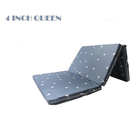 Foldable queen size bed, Furniture & Home Living, Bedding & Towels on Carousell