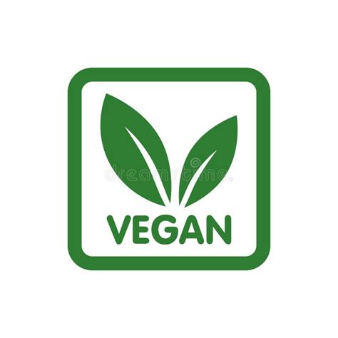 Strenger Vegetarier Bio Kologie Organisches Logo Und Ikone