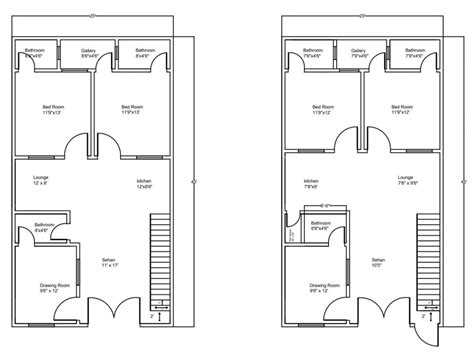 2D floor plans in AutoCAD | Upwork