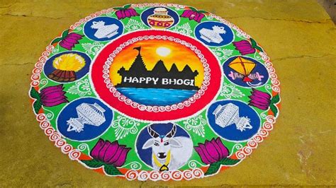 Ayodhya Ram Mandir Rangoli in 2024 | Happy