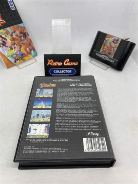 Sega Mega Drive TaleSpin CIB PAL Retro Game Collector