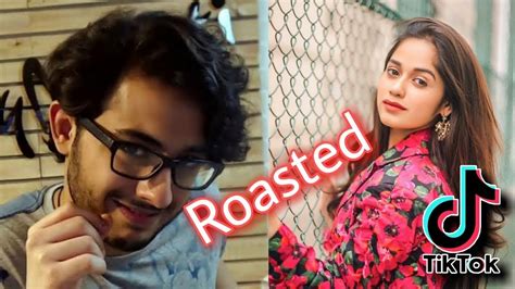 Carryminati Roasted Jannat Zubair Tiktok Star Youtube