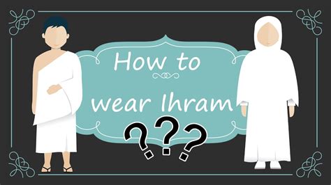 Ihram Tutorial For Kids Step By Step Guide To Wearing Ihram Youtube