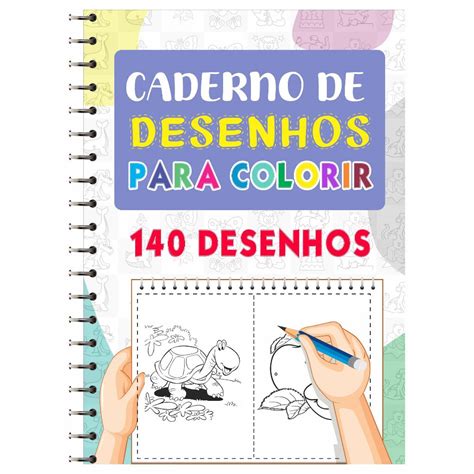 Cadernos De Desenho Para Pintar - 9