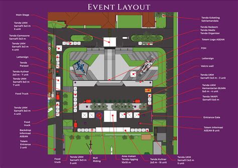 EVENT LAYOUT – Pesta Rakyat