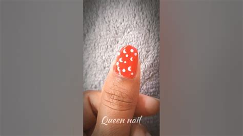 Beautiful🍄easy nail art 💅 #nailpolish #nailart #viral #youtubeshorts #shorts - YouTube