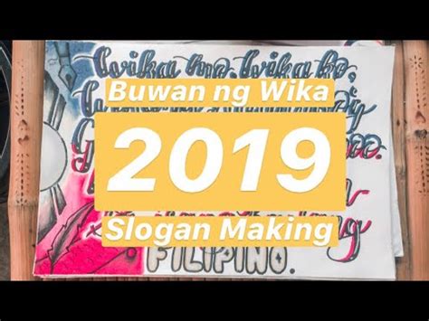 Buwan Ng Wika Slogan Making Tema Wikang Katutubo Tungo Sa Isang