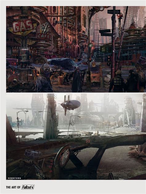 Fallout 4 Concept Downtown Boston Fallout Concept Art Fallout Art