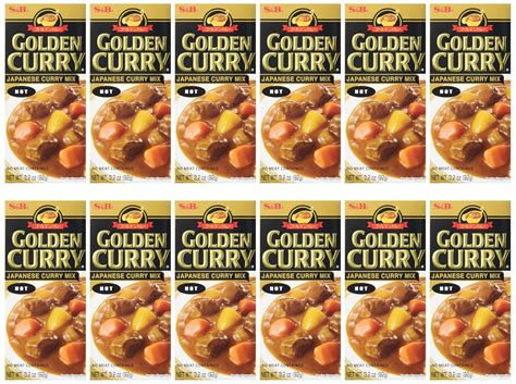 Amazon S B Hot Golden Curry Sauce Mix No Meat Contained 3 2