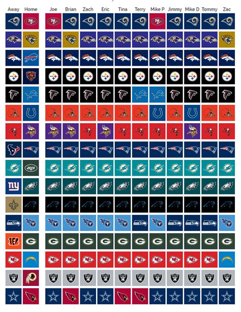 Week 3 Nfl Schedule Printable Printable Templates