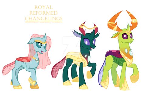 Royal Reformed Changelings By Hate Love12 On Deviantart