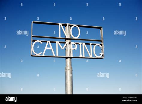 No Campervan Sign Hi Res Stock Photography And Images Alamy