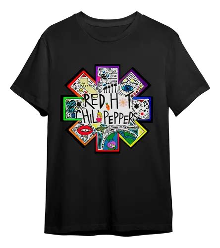 Camisa Camiseta Red Hot Chili Peppers Desenho Banda Rock Top MercadoLivre