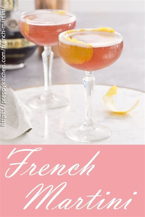 3 Ingredient Sparkling French Martini Made Using Chambord Liquor