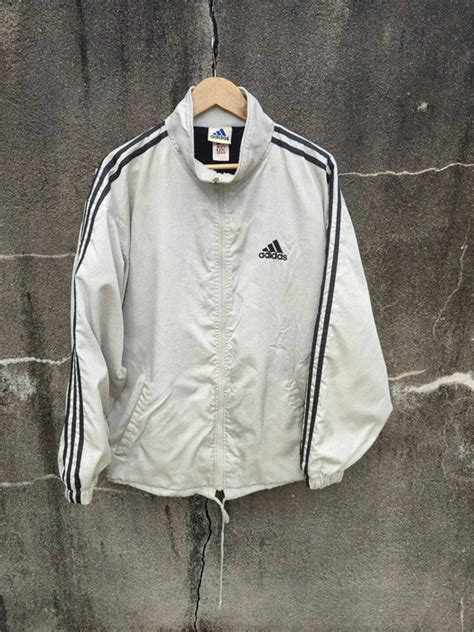 Adidas Vintage 90s Adidas Three Stripes Light Jacket Grailed