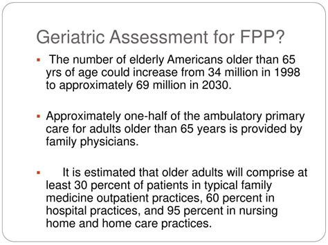 Ppt The Geriatric Assessment Powerpoint Presentation Free Download