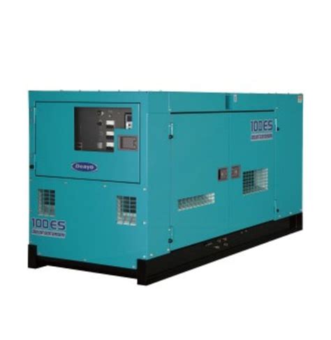 100 kva Sound Proof Diesel Generator - Denyo DCA-100ESI | Silver Line Rental