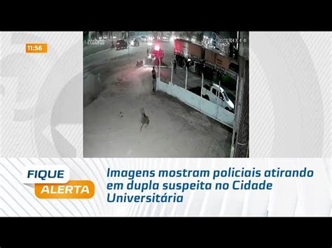 Imagens Mostram Policiais Atirando Em Dupla Suspeita No Cidade