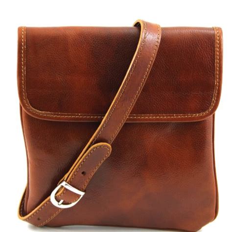 Shop Tuscany Leather Joe Leather Crossbody Ba Luggage Factory