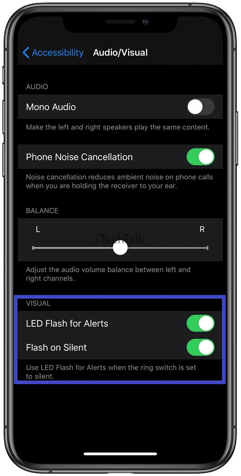 How To Turn Off Flash Notification On IPhone ITechTalk