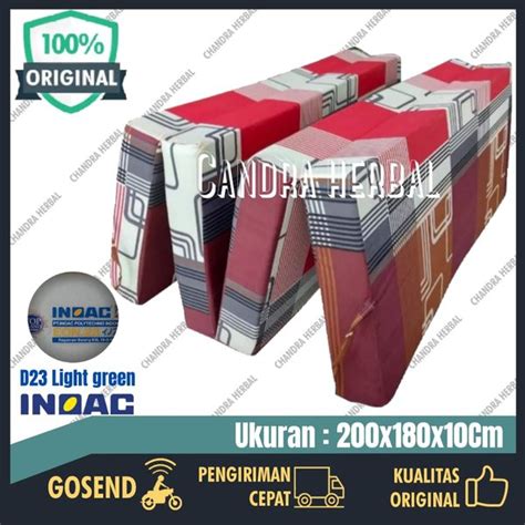 Jual Kasur Lipat Empat Busa Inoac Murah Eon Lg D No Tebal Cm