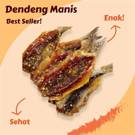 Jual Ikan Asin Dendeng Manis 500 Gram Shopee Indonesia