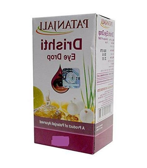 5 pack Drishti Eye Drops Patanjali Herbal Natural