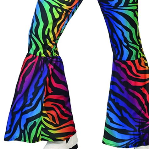 Wholesale New Colorful Disco Costume For Men Polyester Party Clothing Adult Disco Jumpsuits