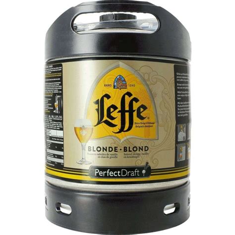 Fusto Birra Perfect Draft Leffe 6 L Blonde Bionda Doppio Malto VAR