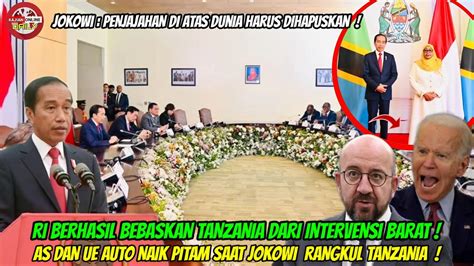 Publik DUNIA Terkejut RI Berhasil Bebaskan TANZANIA Dari INTERVENSI