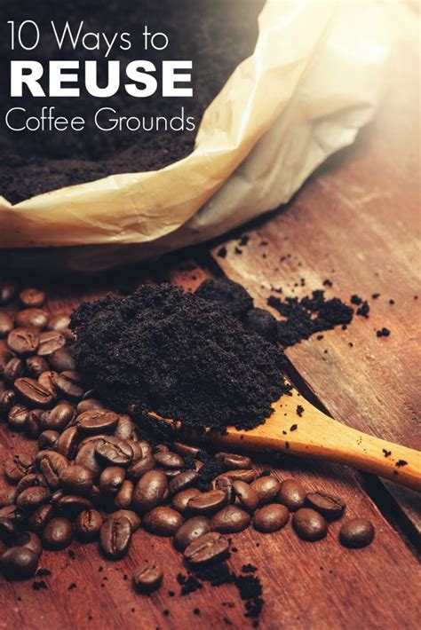 10 Ways to Reuse Coffee Grounds - Turning the Clock Back