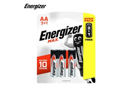 Pin Energizer Max AA E91 BP2 1