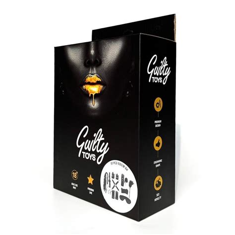 Bdsm набір Bondage Kit Set 10 Pieces Black Guilty Toys купити 🤍 Candor