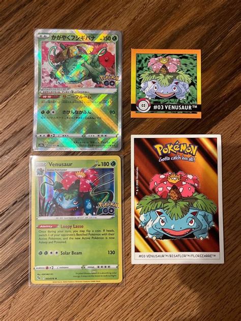 Pokemon Venusaur Karten Sammlung Inkl Sticker Kaufen Auf Ricardo