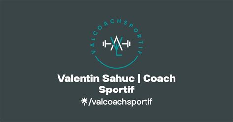 Valentin Sahuc Coach Sportif Instagram Linktree