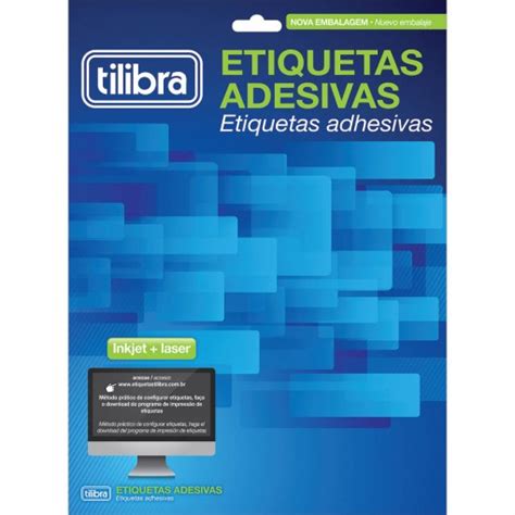 Etiqueta Adesiva Inkjet Laser Carta 69 85mmx69 85mm TB8296 225 Unidades