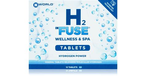 H2 InFuse 12 tablets Wellness & Spa Molecular hydrogen® таблетки за ...