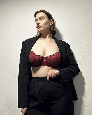 Avidlove Women S Sexy Lace Bra Sheer Balconette Underwire Unlined Everyday Bras Lingerie White