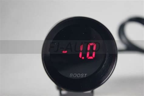 Sell Black Universal Turbo Boost Bar Gauge Mm Mirco Red Digital