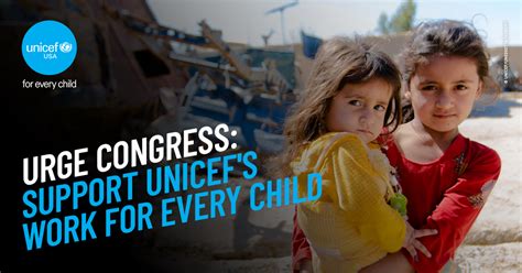 Urge Congress To Support Funding For Unicef