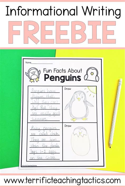 Free Informational Writing Worksheet Informative Writing Prompt