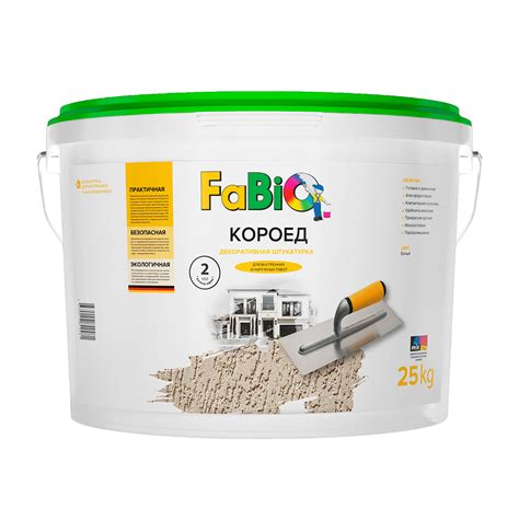 Фасадная штукатурка FABIO Короед (25 кг) купить в интернет-магазине ...